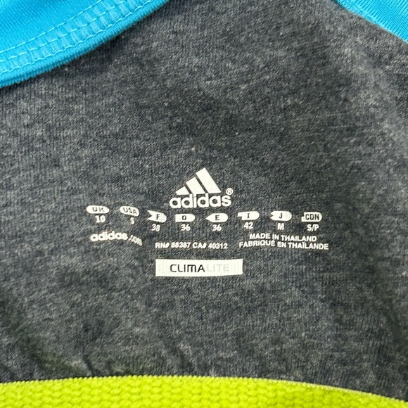 Adidas Blue Graphic Tank Top - Picture 4 of 7